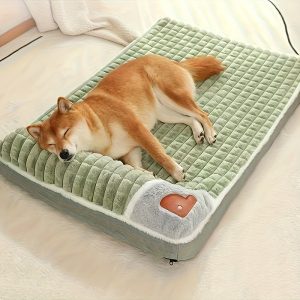 1 Pet Sleeping Mat, All-season All-purpose Kennel, Sleeping Kennel With Winter Removable And Washable Floor Mat, Dog Sleeping Mat, Pet Soft Ridge Protector - Tear Resistant Machine Washable